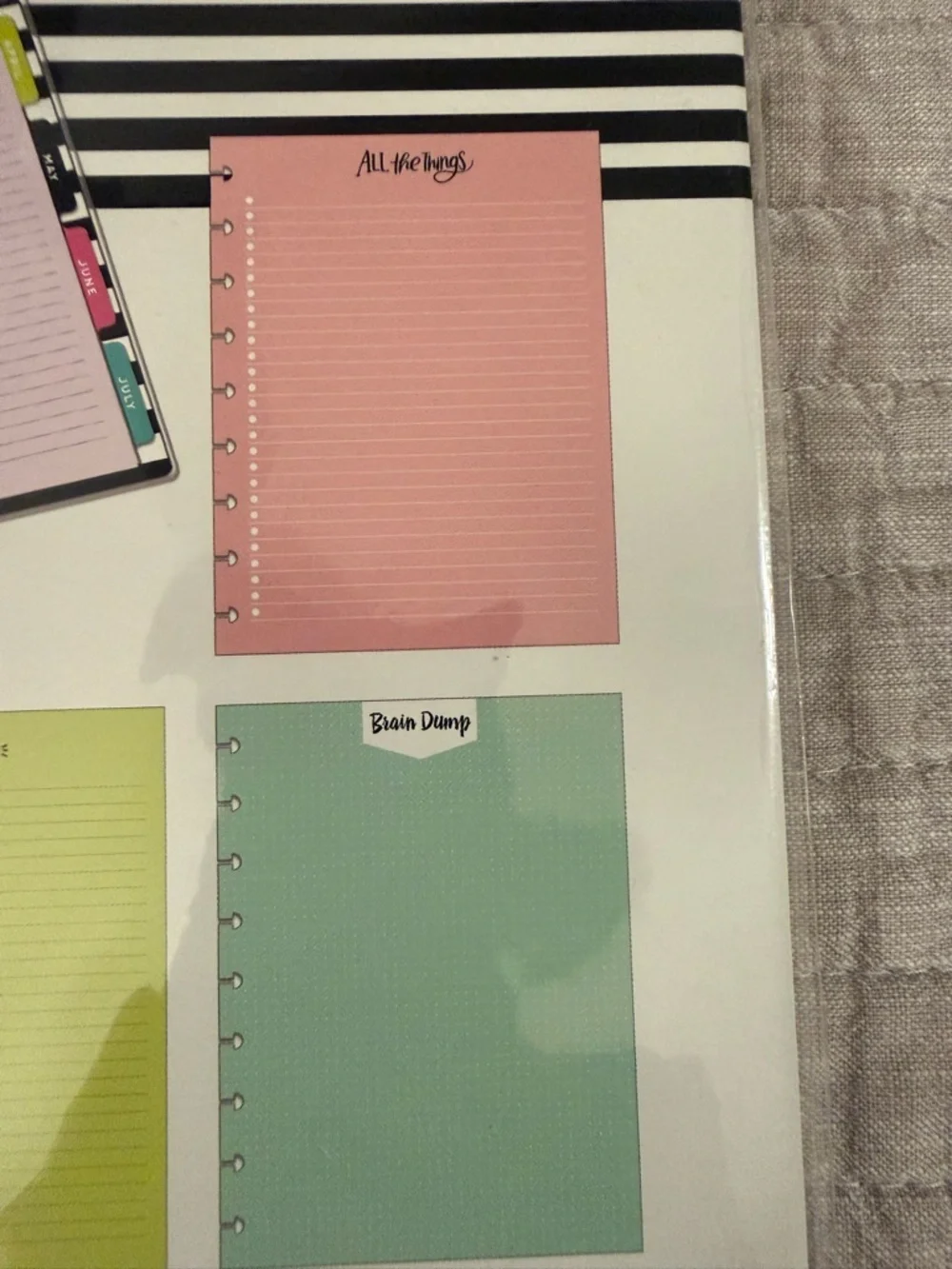 The Happy Planner 40 Sheets Lined Notepaper